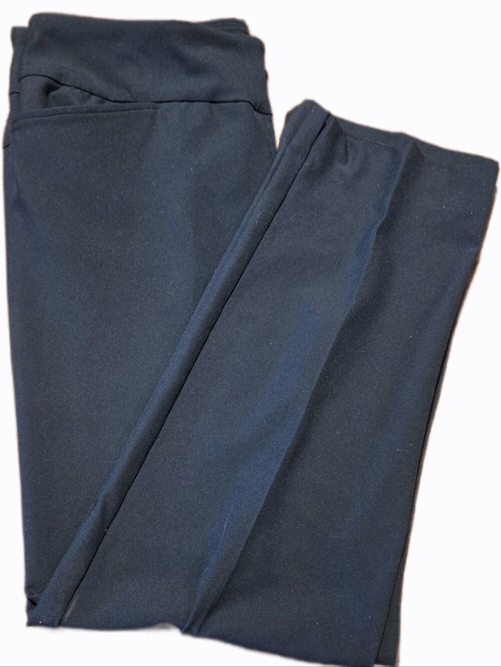 Tail pull on pants. 4 pockets. Steel blue color. 28" inseam. Size Large. EUC!